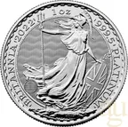 1 Unze Platinmünze Britannia 2022