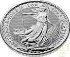 1 Unze Platinmünze Britannia 2022