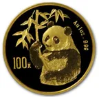 1/20 Unze Goldmünze China Panda 1995