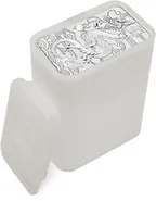 1 Unze Silbermünze Perth Mint Rectangular Dragon 2018