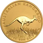 1 Unze Goldmünze Australien Känguru 2008