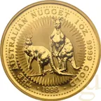 1 Unze Goldmünze Australien Känguru 1998
