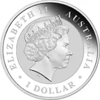 1 Unze Silbermünze Australien Emu 2018