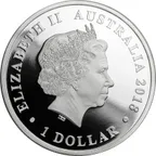 1 Unze Silbermünze Australien Schwan 2018 - polierte Platte