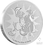 1 Unze Silbermünze Niue Dagobert Duck 2018