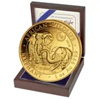 1 Unze Goldmünze Somalia Elefant 2018 - 15 Jahre Jubiläum