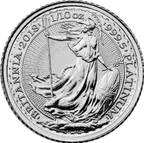 1/10 Unze Platinmünze Britannia