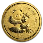1/20 Unze Goldmünze China Panda 2000