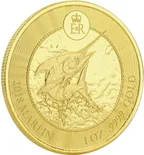 1 Unze Goldmünze Cayman Islands Marlin Speerfisch 2018