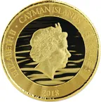 1 Unze Goldmünze Cayman Islands Marlin Speerfisch 2018