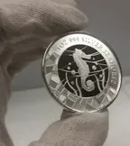 1 Unze Silbermünze Samoa Seepferdchen 2018
