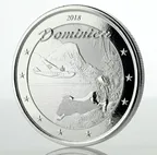 1 Unze Silbermünze EC8 Dominica - The Nature Isle 2018