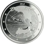 1 Unze Silbermünze EC8 Dominica - The Nature Isle 2018