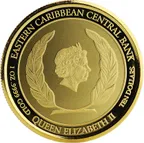 1 Unze Goldmünze EC8 St. Kitts & Nevis - Pelikan 2018