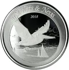 1 Unze Silbermünze EC8 St. Kitts & Nevis - Pelikan 2018