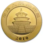 1/4 Unze Goldmünze China Panda 2010