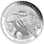 10 Unzen Silbermünze Australien Kookaburra 2019
