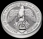 2 Unzen Silbermünze Queens Beasts Falcon 2019