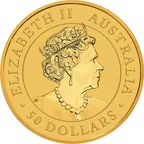 1/2 Unze Goldmünze Australien Känguru 2019