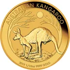 1/10 Unze Goldmünze Australien Känguru 2019
