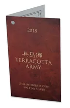 5 Unzen Silbermünze Fiji Terracotta Army 2018