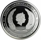 1 Unze Silbermünze EC8 Grenada - Diving Paradise 2018 - coloriert