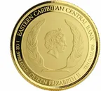 1 Unze Goldmünze EC8 Grenada - Diving Paradise 2018 - coloriert