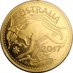 1 Unze Goldmünze Australien RAM Känguru 2017