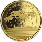 1 Unze Goldmünze Fiji Pacific Dollar 2018