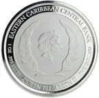 1 Unze Silbermünze EC8 Montserrat - Emerald Isle of the Caribbean 2018