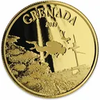 1 Unze Goldmünze EC8 Grenada - Diving Paradise 2018