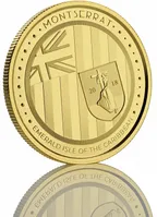 1 Unze Goldmünze EC8 Montserrat - Emerald Isle of the Caribbean 2018