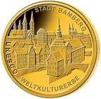 1/2 Unze Goldmünze - 100 Euro Bamberg 2004 (G)