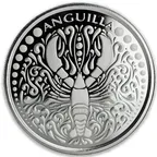 1 Unze Silbermünze EC8 Anguilla - Lobster 2018