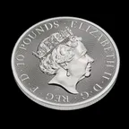 10 Unzen Silbermünze Großbritannien Valiant 2019