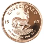 1 Unze Goldmünze Krügerrand 1967 Vintage - 50 Jahre Jubliäum