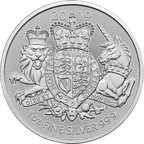 1 Unze Silbermünze Großbritannien Royal Arms 2019