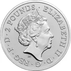 1 Unze Silbermünze Großbritannien Royal Arms 2019