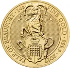 1 Unze Goldmünze Queens Beasts Yale 2019