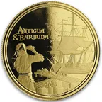1 Unze Goldmünze EC8 Antigua & Barbuda - Rum Runner 2019