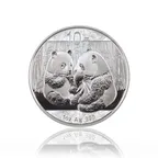 5 Unzen Silbermünze China Panda 2009 proof