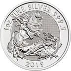 1 Unze Silbermünze Großbritannien Valiant 2019
