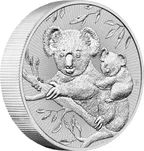 2 Unzen Silbermünze Australien Next Generation - Piedfort Koala 2018