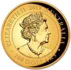 1 Unze Goldmünze Australien Schwan 2019 - High Relief - polierte Platte