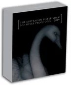 1 Unze Silbermünze Australien Schwan 2019 - polierte Platte