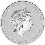 2 Unzen Silbermünze Australien Next Generation - Piedfort Koala 2018