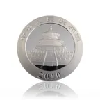 5 Unzen Silbermünze China Panda 2010 proof