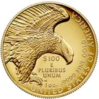 1 Unze Goldmünze American Liberty 2019 - polierte Platte - High Relief