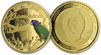 1 Unze Goldmünze EC8 Dominica - The Nature Isle 2019 - coloriert