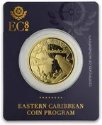 1 Unze Goldmünze EC8 Dominica - The Nature Isle 2019